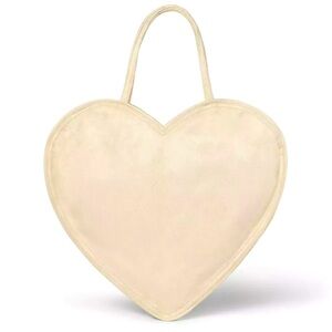 Erin Featherston for Target heart white/cream tote